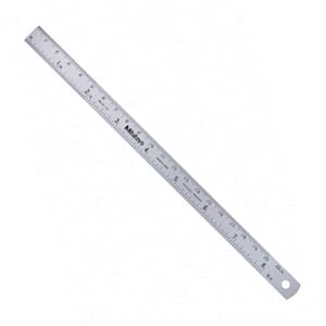 Mitutoyo 200 mm / 8 inch Semi-Flexible Steel Ruler, 182-303