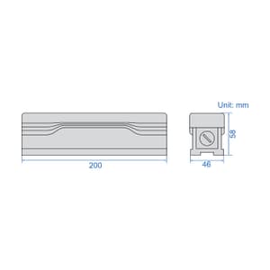Insize Built-in Bluetooth Block Level, 4953-200