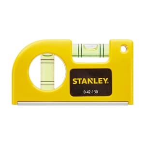 Stanley 14 cm / 2 Vials Horizontal/Vertical Pocket Level, 0-42-130