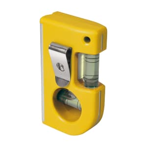 Stanley 14 cm / 2 Vials Horizontal/Vertical Pocket Level, 0-42-130