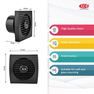 Aco 100 mm Ventilating Exhaust Fan, 10 AP