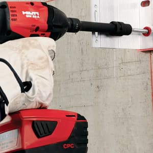 Hilti 10 x 120 mm HRD-H Hex Head Plastic Frame / Screw Anchor - Galvanized Steel (Pack Of 50 Pcs), 423873