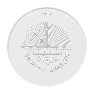 Mitutoyo Reticle No. 2 for Pocket Comparator, 183-142