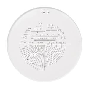 Mitutoyo Reticle No. 5 for Pocket Comparator, 183-145