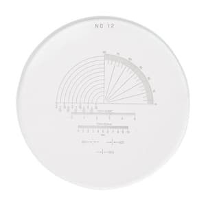 Mitutoyo Reticle No. 12 for Pocket Comparator, 183-152