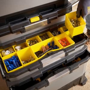 Stanley Fatmax 4 IN 1 Metal & Plastic Rolling Workshop, 1-95-622