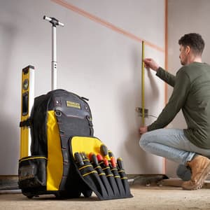 Stanley 20kg Load Capacity Fatmax Heavy-Duty Tool Backpack On Wheels, 1-79-215