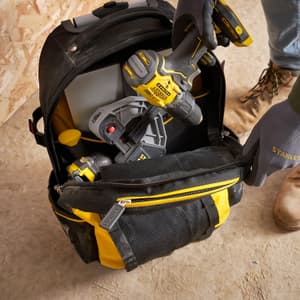 Stanley 20kg Load Capacity Fatmax Heavy-Duty Tool Backpack On Wheels, 1-79-215