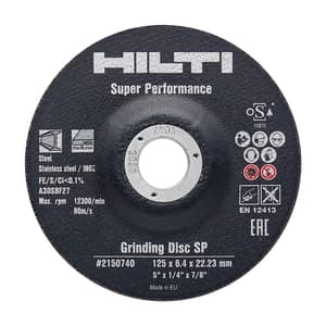 Hilti 125 x 6.4 mm AG-D SP Metal Grinding Wheel (Pack Of 10 Pcs), 2119987