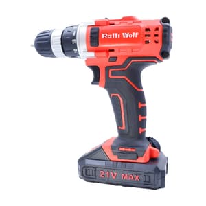 Ralli Wolf 21V / 15 mm Cordless Drill Driver with 2 Pcs Batteries, RCD21V