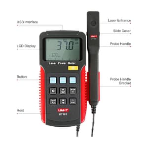 UNI-T 0µW ~ 39.99mW Laser Power Meter, UT385