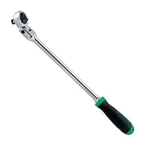 Toptul 1/2 Inch Sq. Drive Super Long Flex-Head Ratchet Handle, CJKN1643