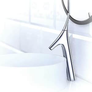 Kohler Vive Single Control Tall Basin / Lavatory Faucet Without Drain In Polished Chrome Finish, K-23967IN-4ND-CP