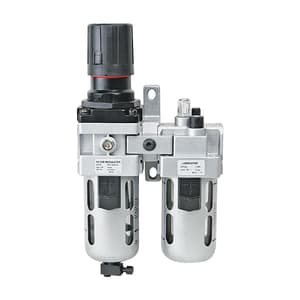Groz 500 LPM Filter Regulator Combination & Lubricator, FRCLM136134-S/WG