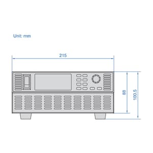 Insize 0 - 300V (Voltage) / 0 - 12A (Current) High Power DC Power Supply, 9917-FC3K65