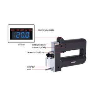 Insize 0 - 20HW Electric Aluminum Digital Hardness Tester, ISHW-ED21