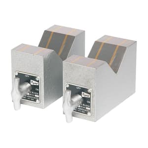 Crystal 4 inch / 110 x 55 x 75 mm Magnetic Carbide 'V' Blocks (Pack of 2 Pcs), AA - 1807 H