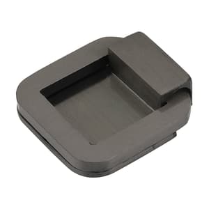 KBI Square Heavy Brass Knob