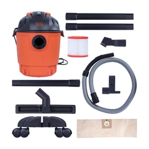 Black+Decker 18 Litre / 1200W Wet & Dry Vacuum Cleaner, BDWD18-IN