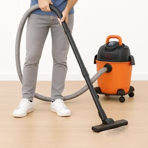 Black+Decker 18 Litre / 1200W Wet & Dry Vacuum Cleaner, BDWD18-IN