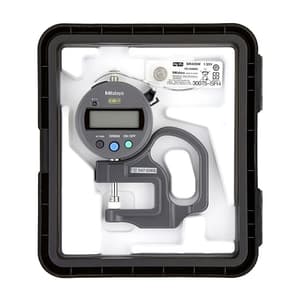 Mitutoyo 12 mm / 0.47 inch Standard Absolute Digital Thickness Gauge, 547-526S
