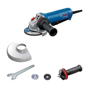 Bosch 125mm / 5 inch 1200W Professional Angle Grinder with Protective Guard, GWS 12-125 P