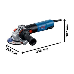 Bosch 125mm / 5 inch 2000W Professional Angle Grinder with Auxiliary Handle, GWS 20-125 SB