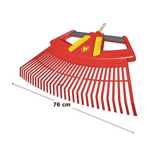 Wolf Garten 760 mm Leaf Rake (4 In 1)