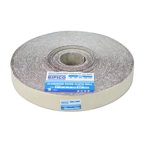 Bipico 300 mm x 50 Mtr / 320 Grit Resin Metal Cloth Tape Roll