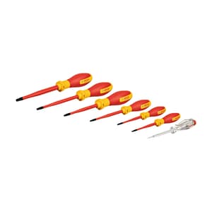 Bosch 7 Pcs VDE Torx Screwdriver Set (VDE), 1 600 A02 NF8