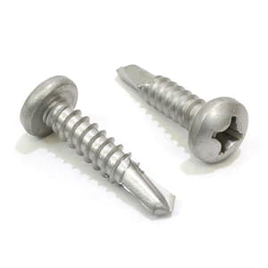 Pentagon 4.2 x 38 mm - 8 x 38 Stainless Steel Pan Head Self Drilling Screws (Pack of 400 Pcs)