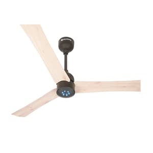 Atomberg Renesa+ 1200 mm Energy Efficient Dust Resistant Ceiling Fan With BLDC Motor & Remote (Natural Oakwood)