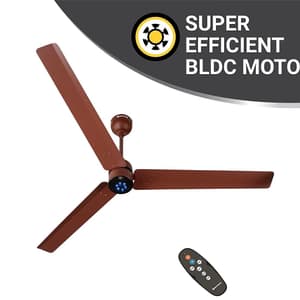 Atomberg Renesa 1400 mm Energy Efficient Ceiling Fan With BLDC Motor & Remote (Matt Brown)