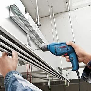 Bosch 10 mm 420W Professional Rotary Drill with Keyless Chuck, GBM 400