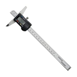 Yuzuki 150 mm / 6 inch Digimatic Depth Gauge with White Scale, DDG6E