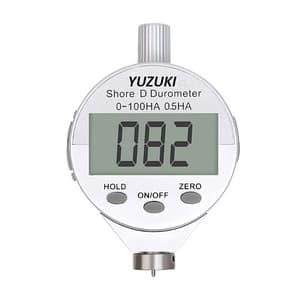 Yuzuki Shore D Digital Durometer / Rubber Hardness Tester (Eco Model), DRHTD-E
