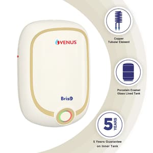 Venus Brizo 3 Ltr / 4.5 kW Instant Water Heater, 3BB 45