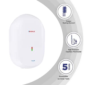 Venus Pentra 5 Ltr / 3 kW Instant Water Heater, 5P30