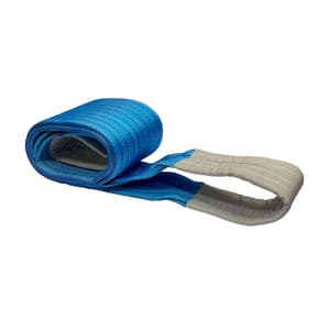 Power Bull 1 Mtr Polyester Blue Webbing Duplex Sling