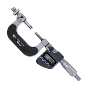 Mitutoyo 0 - 25 mm Digital Gear Tooth Micrometer (IP65), 324-251-30