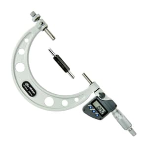 Mitutoyo 75 - 100 mm Digital Gear Tooth Micrometer (IP65), 324-254-30