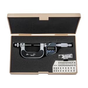 Mitutoyo 1 inch / 25 mm Digital Gear Tooth Micrometer (IP65), 324-351-30