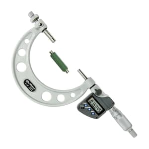 Mitutoyo 3 inch / 75 mm Digital Gear Tooth Micrometer (IP65), 324-353-30