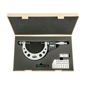 Mitutoyo 3 inch / 75 mm Digital Gear Tooth Micrometer (IP65), 324-353-30