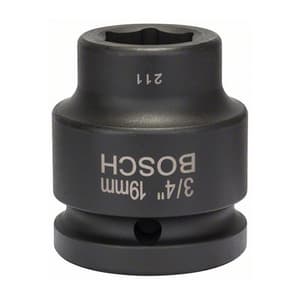Bosch 22 mm, 3/4" Sq. Drive Sockets For Impact Wrenches, 1 608 556 011