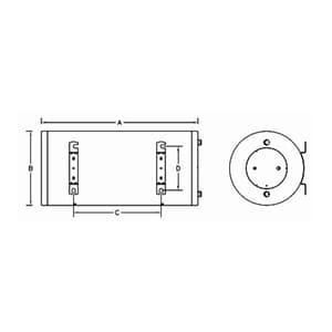 Venus Slim 10 Ltr / 2 kW Horizontal Storage Water Heater (Geyser), 10 HS