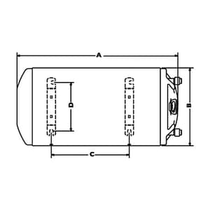 Venus Magma Plus 70 Ltr / 3 kW Horizontal Storage Water Heater (Geyser), 70 GH