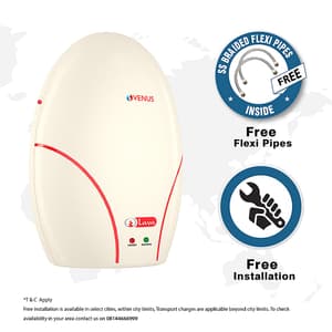 Venus Lava 3 Ltr / 4.5 kW Instant Water Heater (Copper Tank), 3L 45