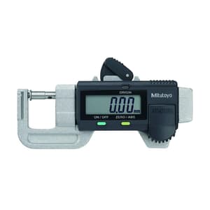 Mitutoyo 0 - 12 mm Digital ABS AOS Thickness Gauge (Quick Mini), 700-119-30