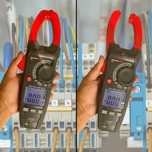 Metravi 3-5/6 Digit / 1000V Digital TRMS AC/DC Clamp Meter, Pro 421